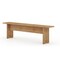 Manhattan Comfort NoMad 67.91 Dining Bench, Nature 123GMC77 - alternate 4